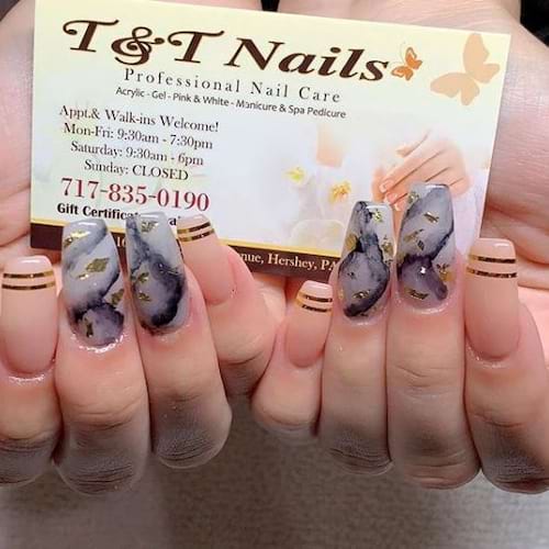 T&T Nails Spa Pedicure in Hershey
