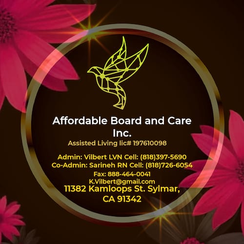Affordable Boarding care, Board and care, Assisted Living . in Los Angeles