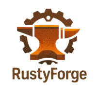 RustyForge Logo