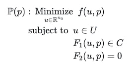 standard parametric optimziation problem