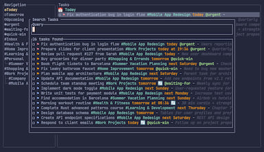Terminalist Project View