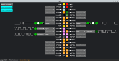 Board Pin Layout Screenshot