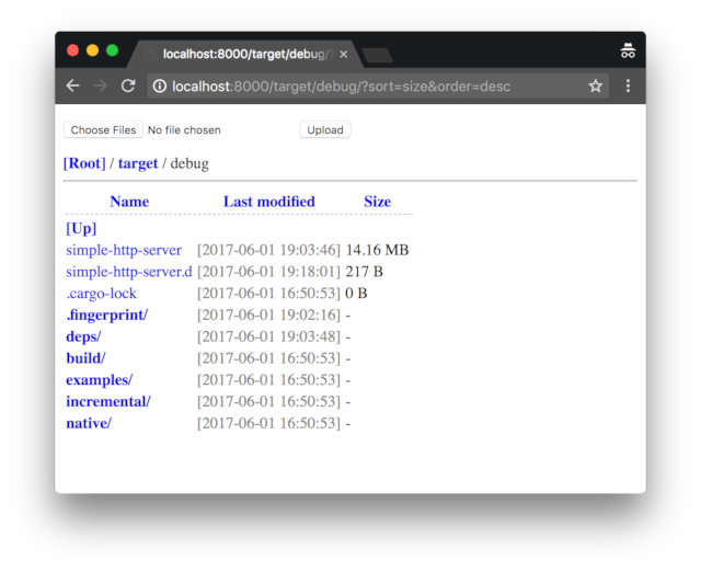 simple-http-server — Rust application // Lib.rs