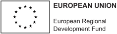 Logo of the EU ERDF program