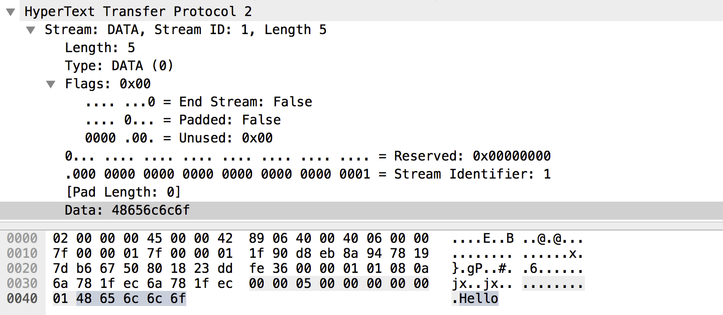 Wireshark HTTP/2 2