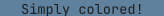 Dim blue text color in terminal