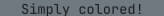 Dim white text color in terminal