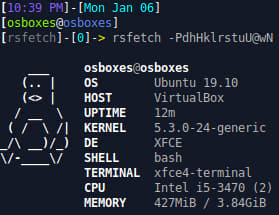 neofetch-style