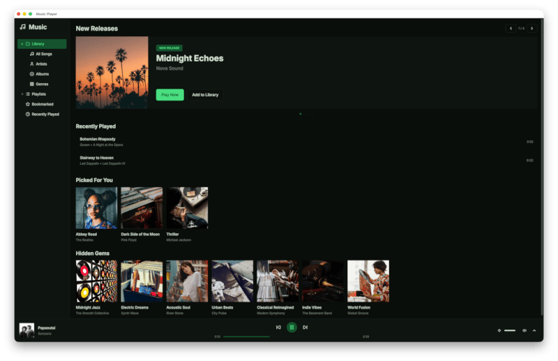 Music Player App