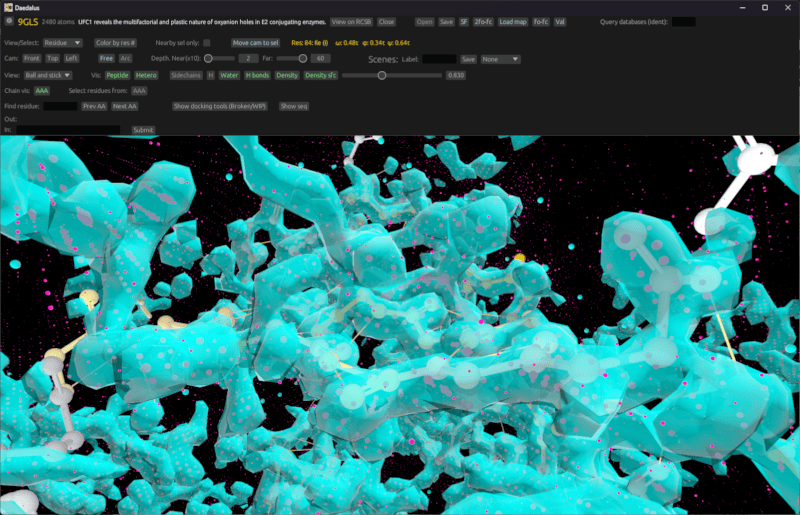 Electron density demo