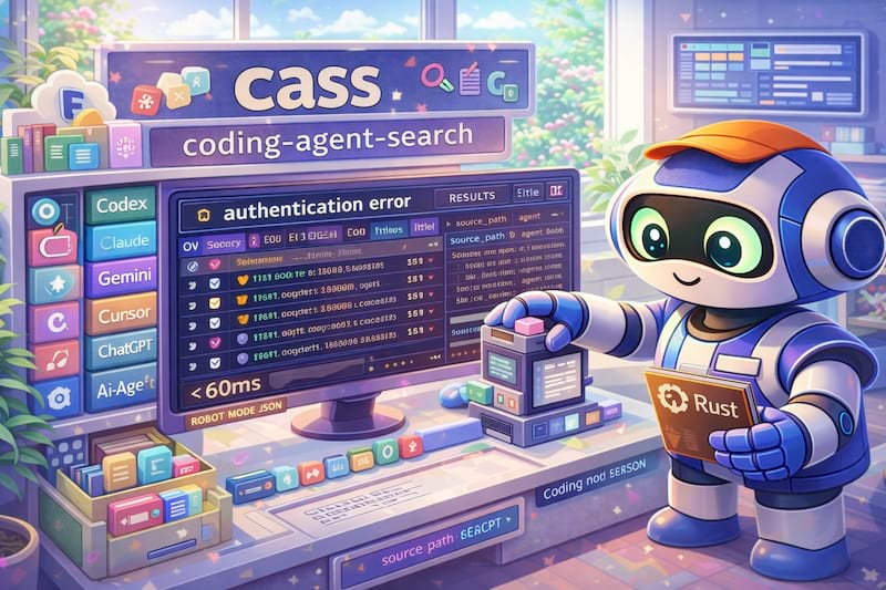 coding-agent-search — Rust utility // Lib.rs