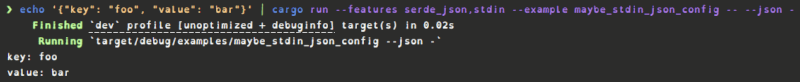 Maybe Json Config Json Stdin Use Example