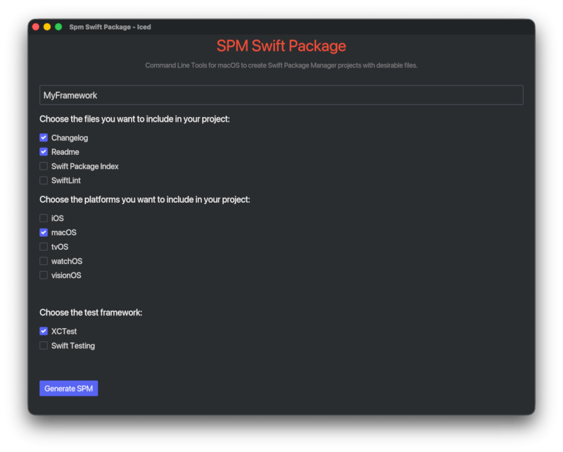 Spm Gui spm-swift-package — Rust utility // Lib.rs