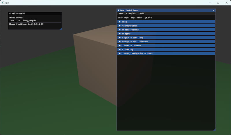 bevy_mod_imgui — Rust game dev // Lib.rs