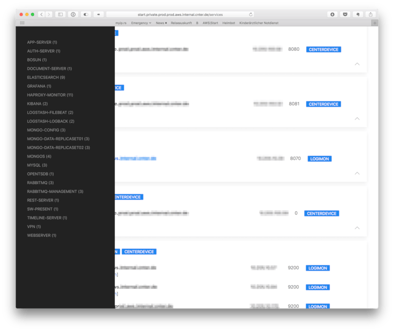 sw-present navigation