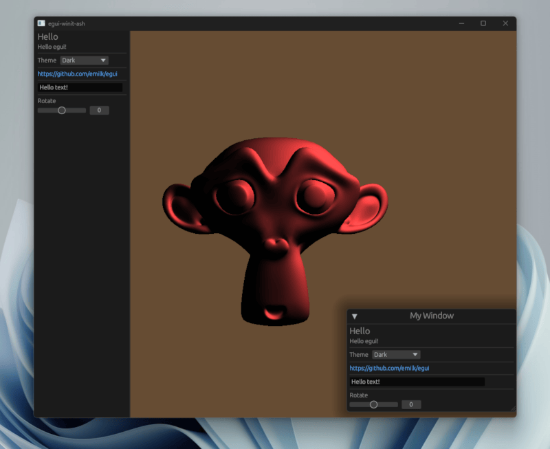 egui-ash — Rust GUI library // Lib.rs