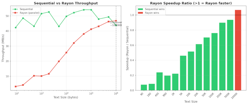 Sequential vs Rayon Internal Parallelization