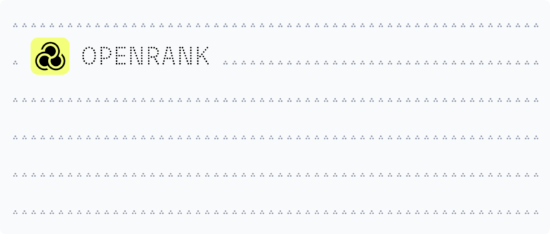 OpenRank Logo