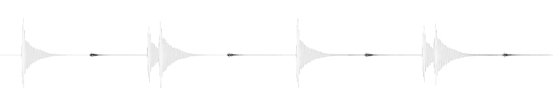 Example 1: Lowpassed Waveform of a short sample