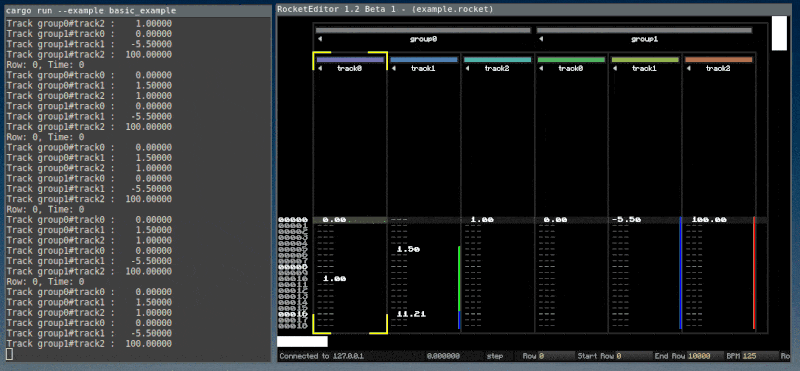 Rocket client demo