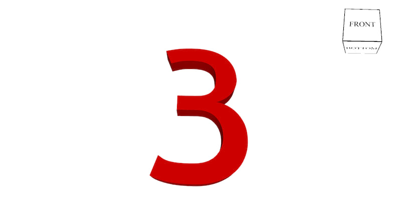 Character '3' in Fornjot