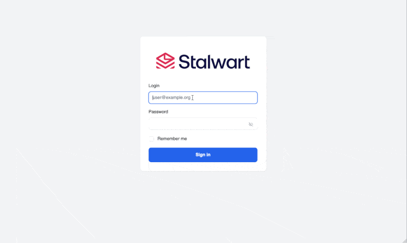 Stalwart — Rust application // Lib.rs