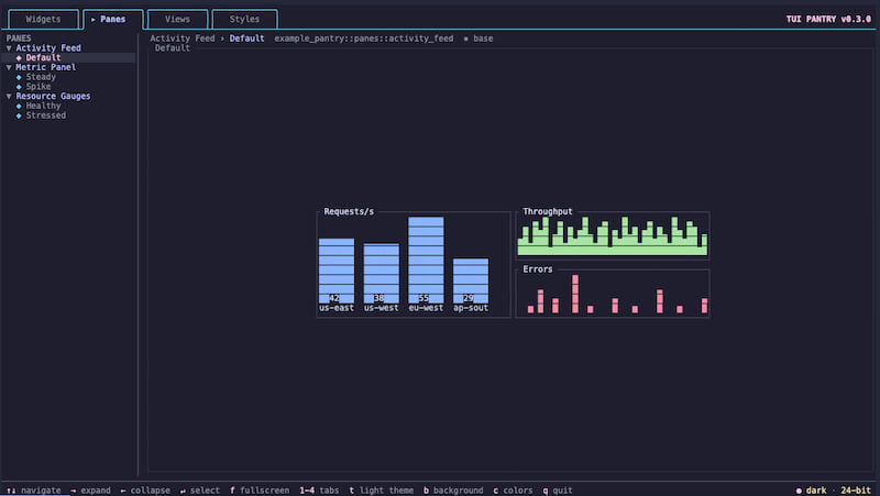 Tui-pantry — command-line utility in Rust // Lib.rs