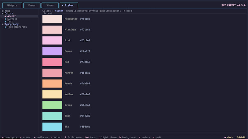 Tui-pantry — command-line utility in Rust // Lib.rs