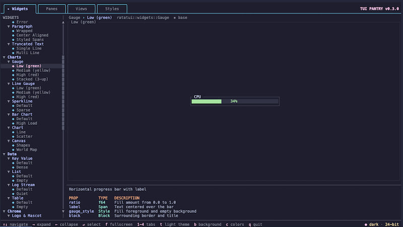 Tui-pantry — command-line utility in Rust // Lib.rs
