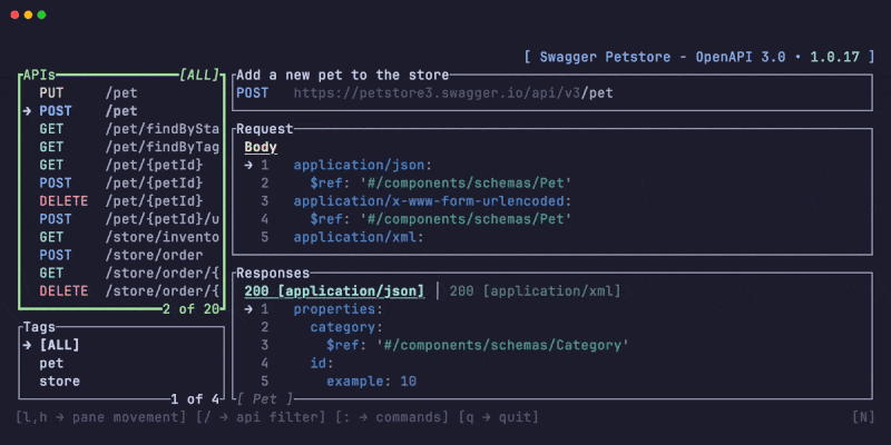 openapi-tui — Rust application // Lib.rs