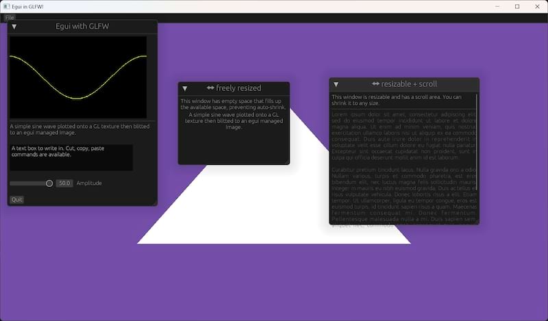 Example screenshot