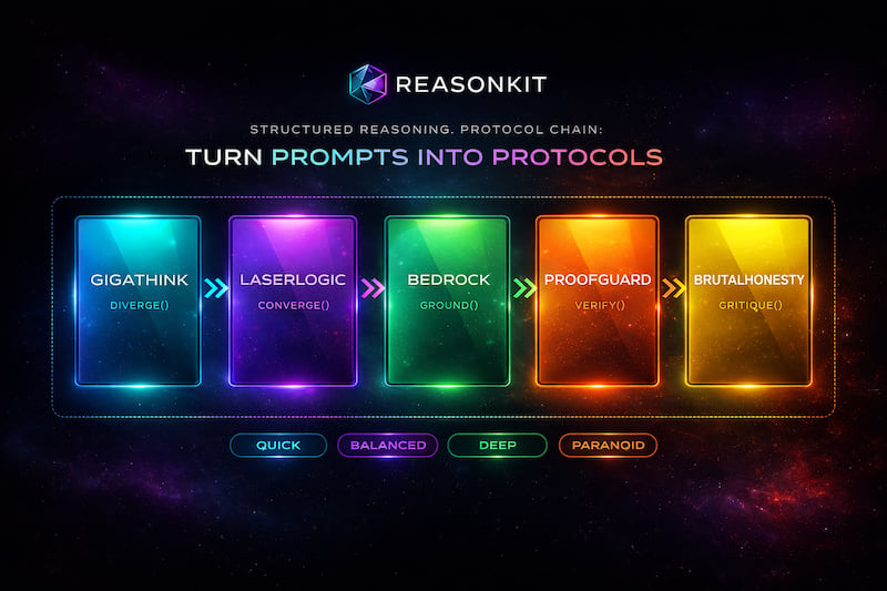 ReasonKit Protocol Chain - Turn Prompts into Protocols