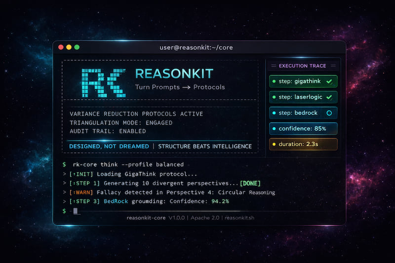 ReasonKit Terminal Experience
