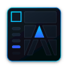 Damascene badge icon