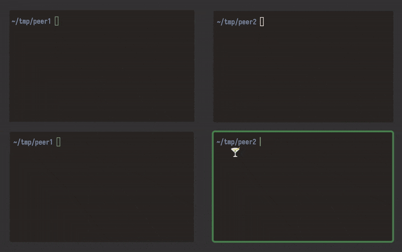 Demo video for how to make a connection and of collaborating in Neovim