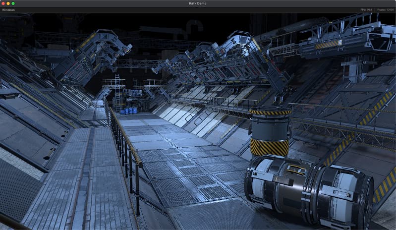 Sci-fi Base Screenshot