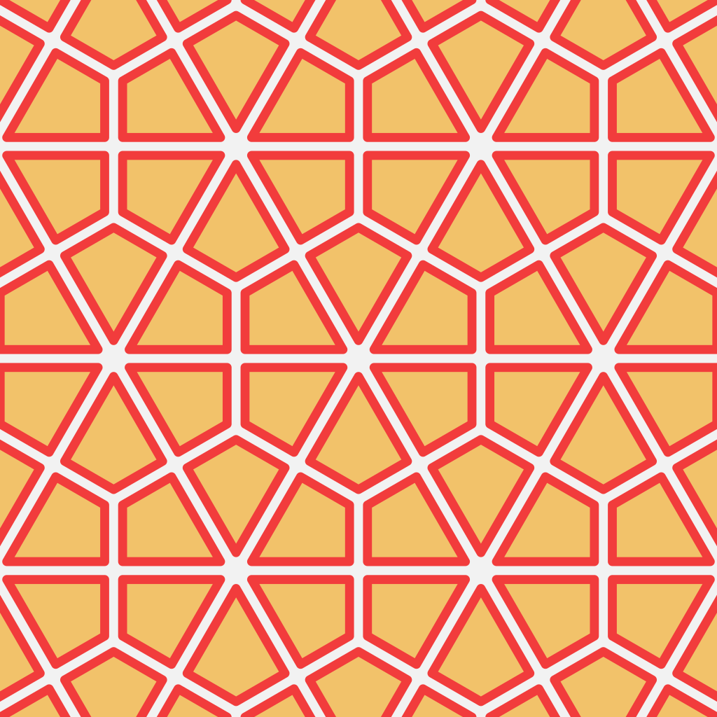 hexagon squares triangles hexagons dual tiling