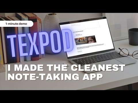 Textpod short demo video