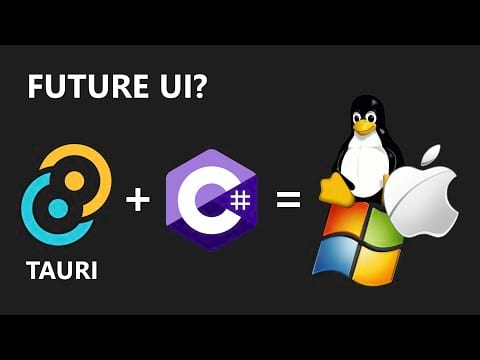 Is THIS the Future of .NET Desktop Apps? | Tauri & C#