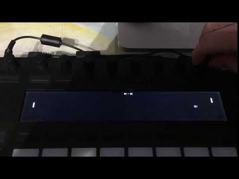 Video of Pong on Push2 device