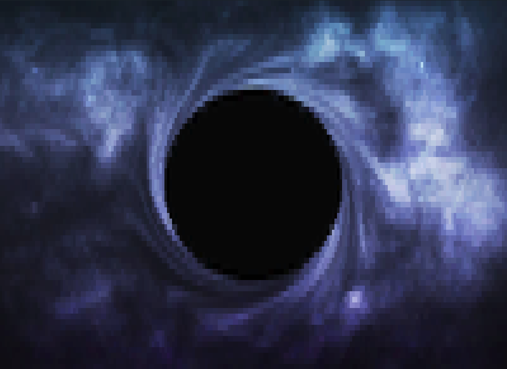 Example Image: Blackhole Quarterblock