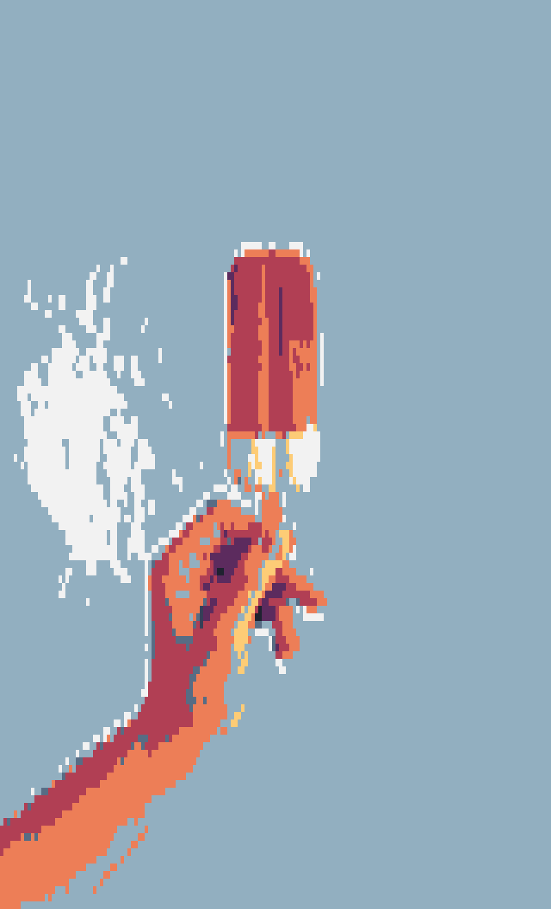 Example Image: Popsicle Quarterblock Sweetie16