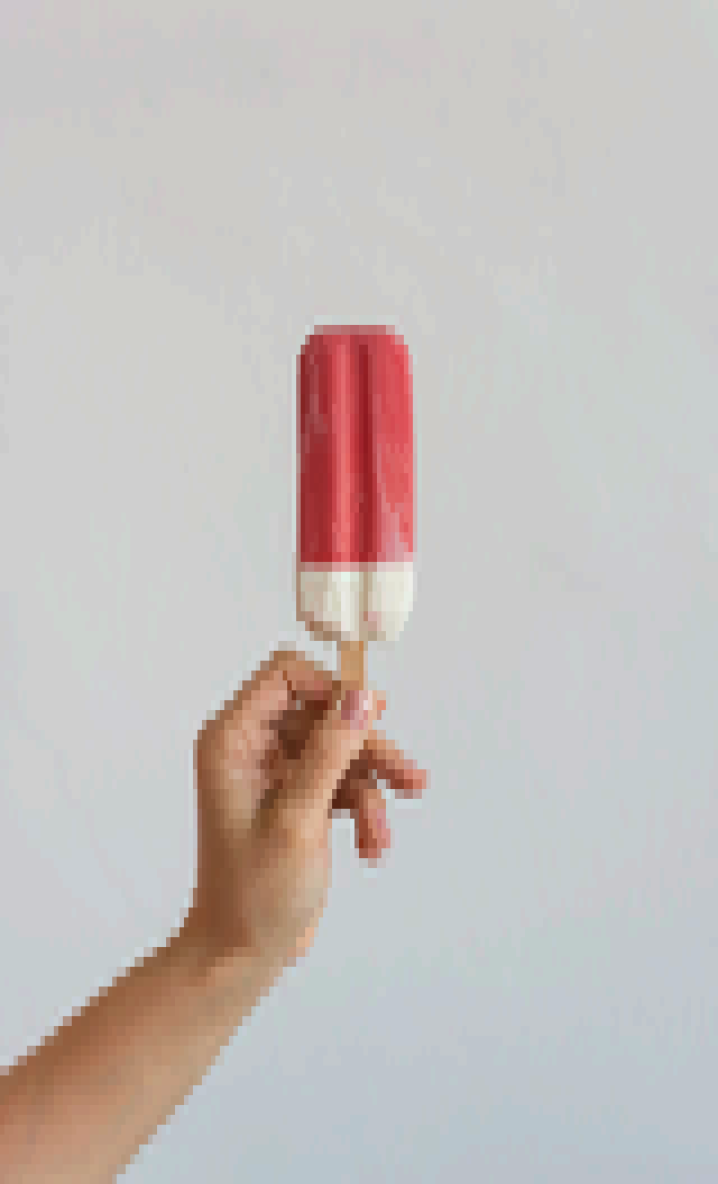 Example Image: Popsicle Quarterblock
