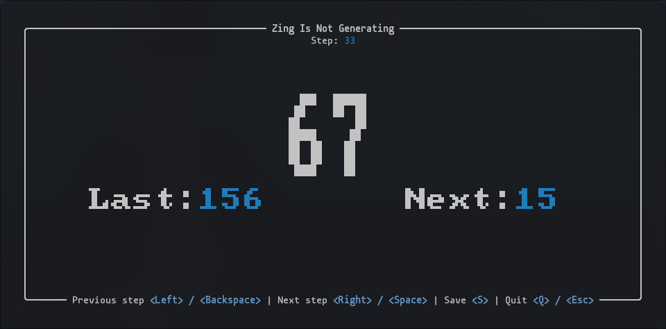 Zing Interface