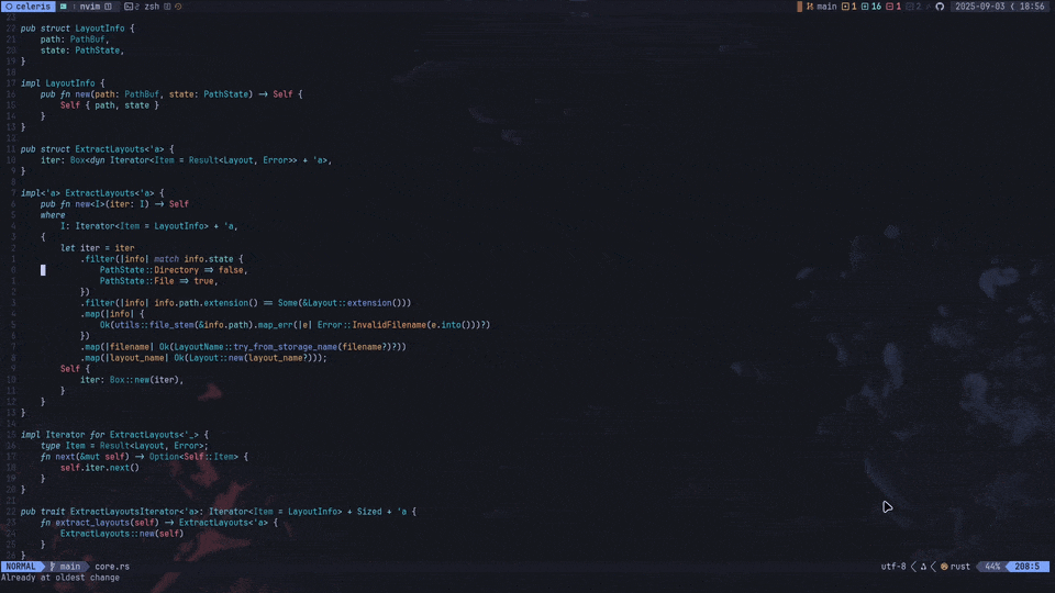 video showcasing the main functionality