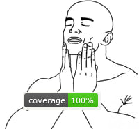 100% coverage