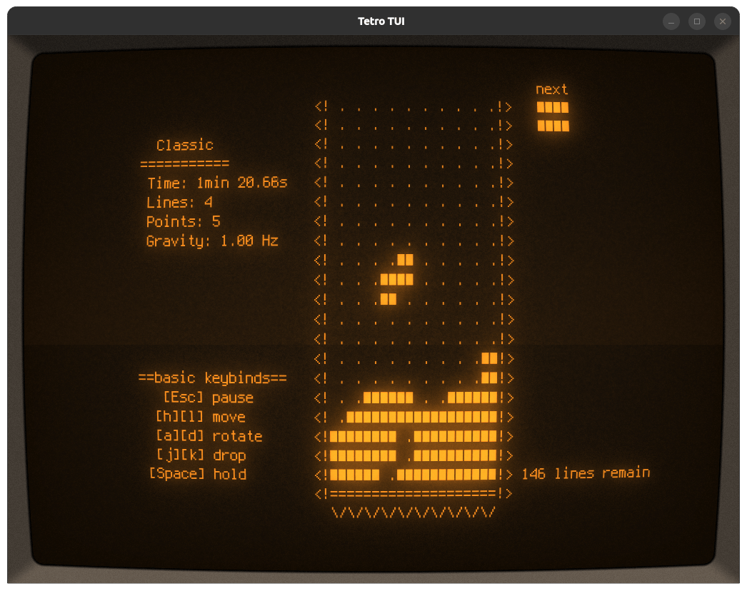 "tetro-tui coolretroterm-monochrome-classic-elektronika"