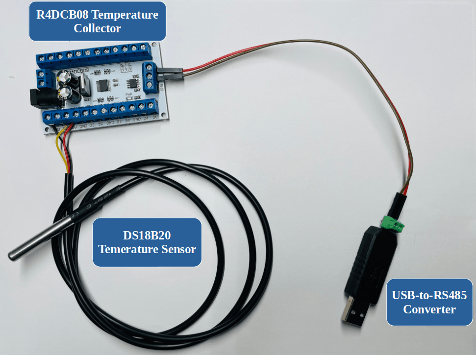 R4DCB08 Temperature Collector