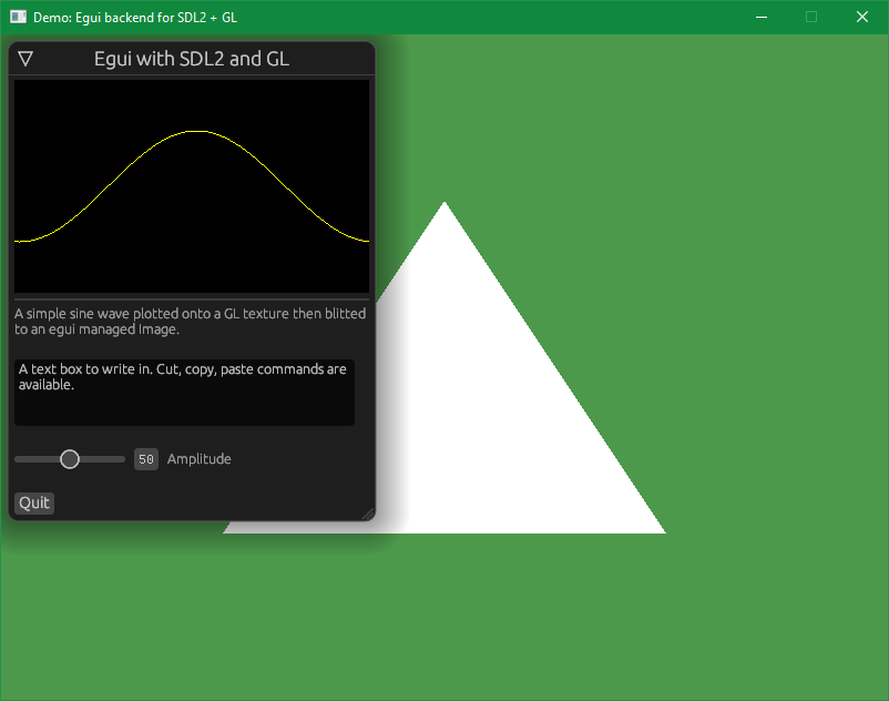Example screenshot