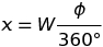 x equation